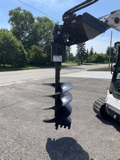 skid steer with auger rental san antonio|bobcat auger attachment for rent.